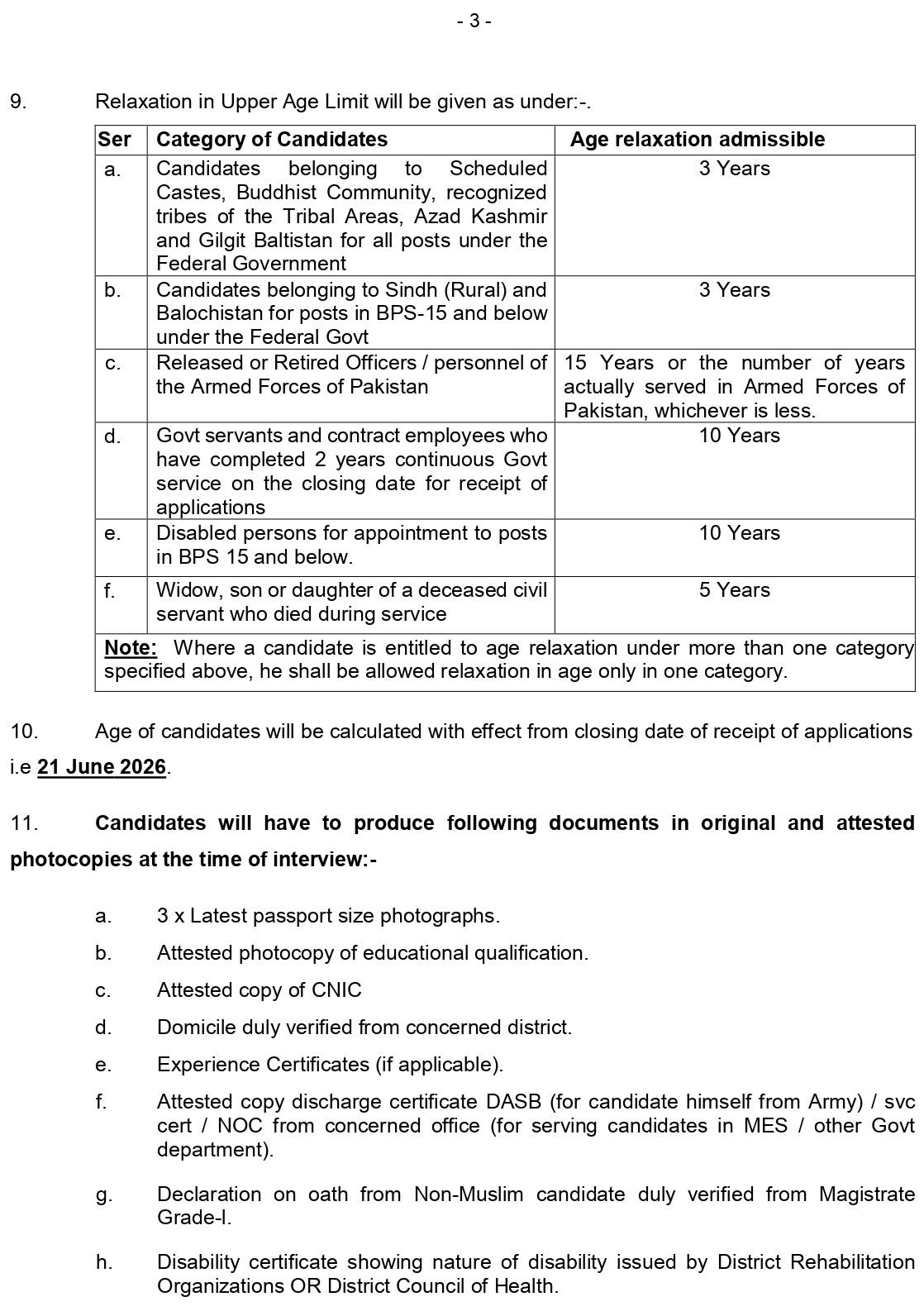 MES Jobs 2026 NS Age Relaxation Rules