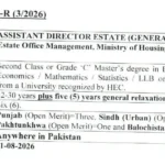 Estate Office Management Jobs 2026 Advertisement Page 1